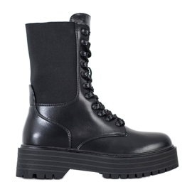 Yes Mile Botas altas negras negro Yes Mile Botas altas negras negro