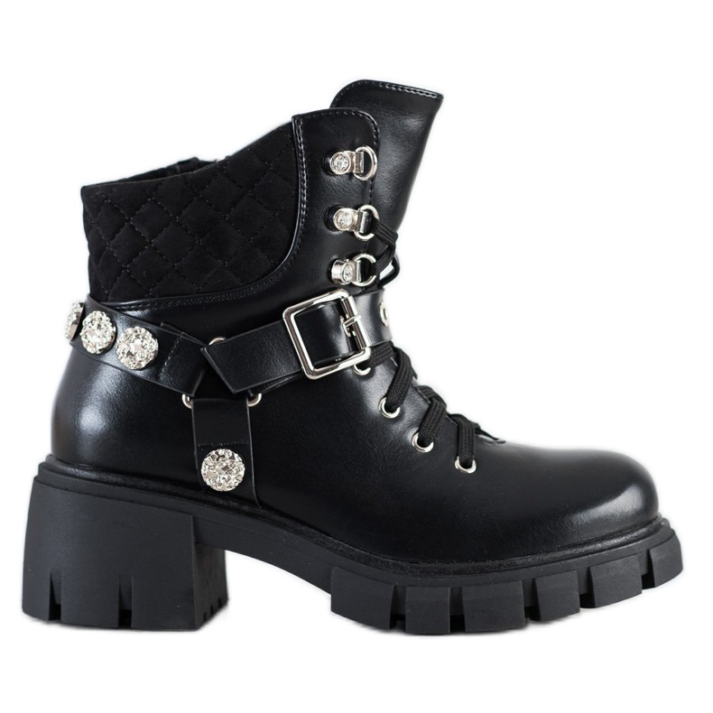 Yes Mile Trabajadores con estilo con adornos negro Yes Mile Trabajadores con estilo con adornos negro