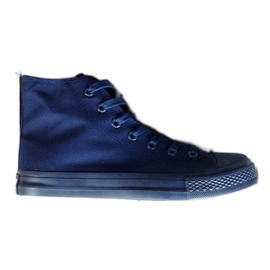 Deportivas altas N005 Azul Marino Deportivas altas N005 Azul Marino