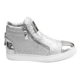 Zapatillas altas Q55 Silver plata Zapatillas altas Q55 Silver plata