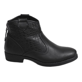 Zapatos bajos Botas de vaquero 248-PA Negro
