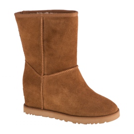 Pantalones cortos Ugg W Classic Femme 1104611-CHE marrón