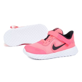 Nike Revolution 5 Flyease K CQ4651-600 azul marino rosa