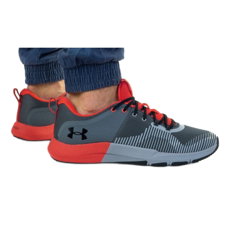 Under Armour Charged Engage M 3022616-105 negro naranja gris