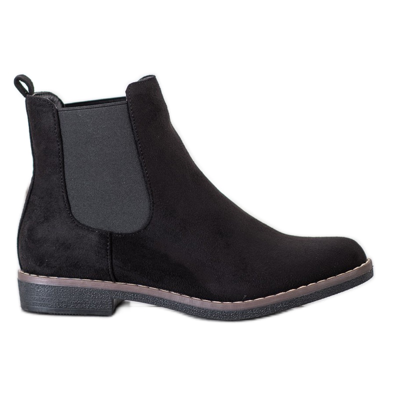 SHELOVET Botines chelsea negros