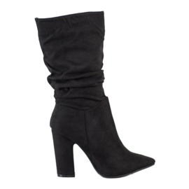 Sweet Shoes Botas negras cortas negro