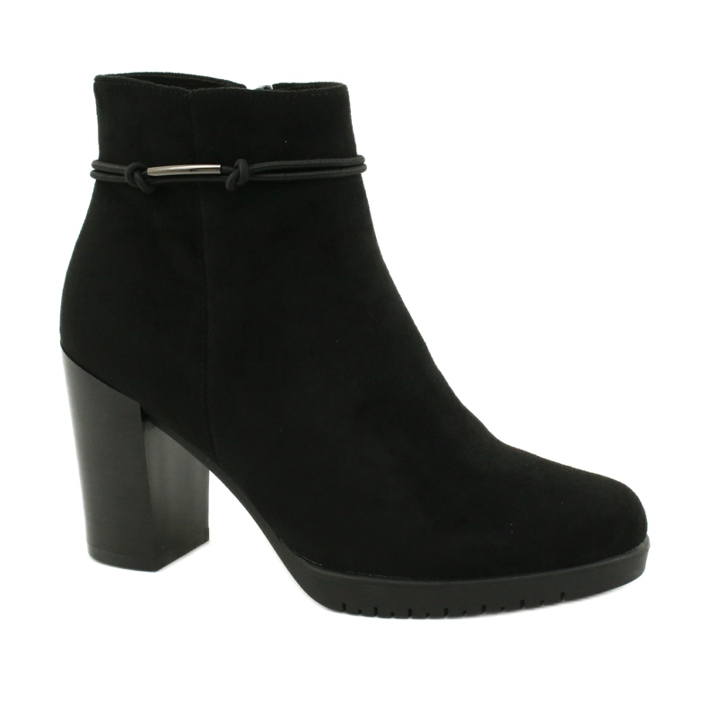 Botas Negras Ante Sergio Leone BT306 negro