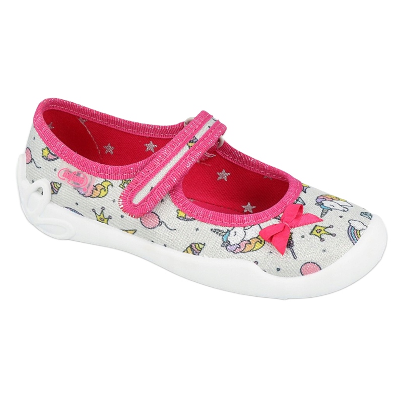 Calzado infantil befado 114X392 rosado plata multicolor