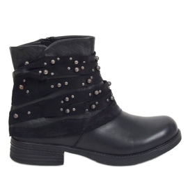 Botas de mujer negras BZ66016-KB Black negro