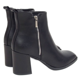 Botas negras de tacón 8373-GA Black negro Botas negras de tacón 8373-GA Black negro