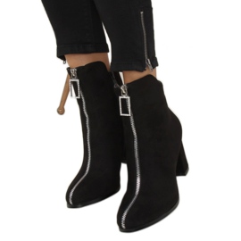 Botas negras de tacon alto 0-320 Black negro Botas negras de tacon alto 0-320 Black negro