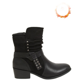 Botas de mujer negras Z1122 Black negro