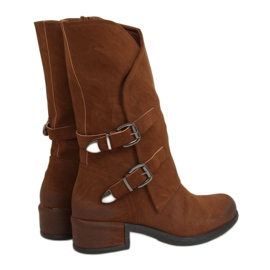 Camel ST-33P Botas militares camel marrón