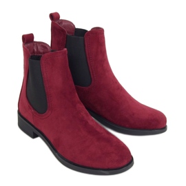 Botas clásicas burdeos para mujer MR-9 Wine rojo