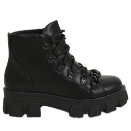 Botas negras de suela alta NC1106 Black negro