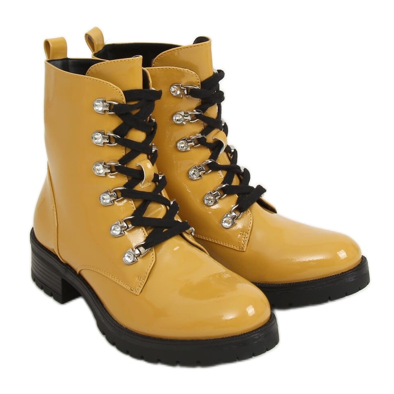 Bota lacada amarilla 7982-PA Yellow amarillo