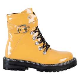 SDS Tramperos lacados de moda amarillo