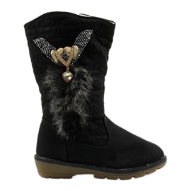 Botas térmicas infantiles Eilris para niñas negro