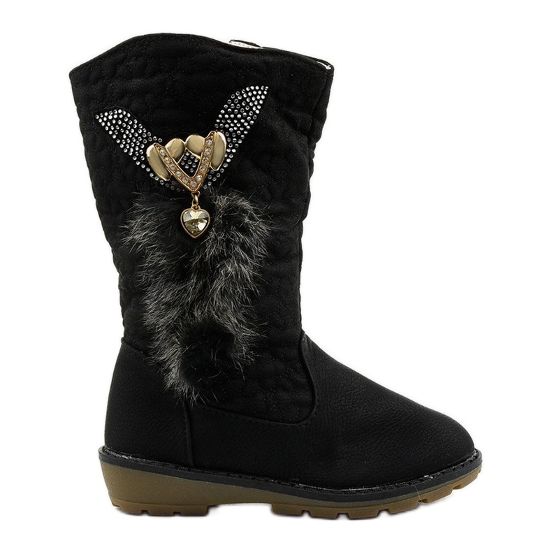 Botas térmicas infantiles Eilris para niñas negro Botas térmicas infantiles Eilris para niñas negro