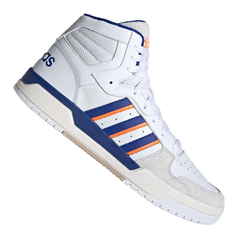 Zapatillas Adidas Entrap Mid M FW3454 blanco azul naranja