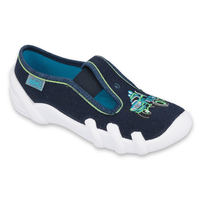 Calzado infantil befado 290X214 azul marino verde
