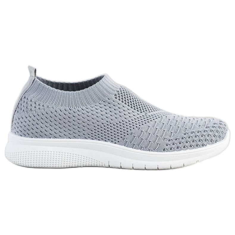 SHELOVET Zapatillas sin cordones gris