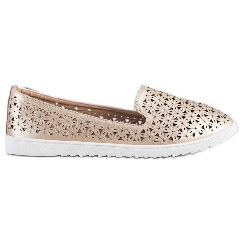 Renda Señores cómodos calados dorado Renda Señores cómodos calados dorado