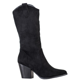 Bestelle Botas de vaquero con estilo negro