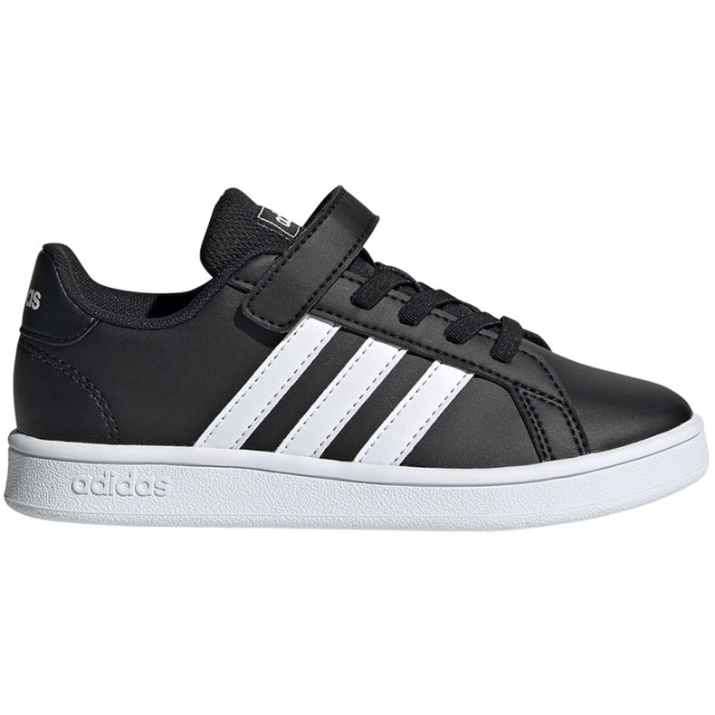 Zapatillas adidas Grand Court C Jr EF0108 blanco negro