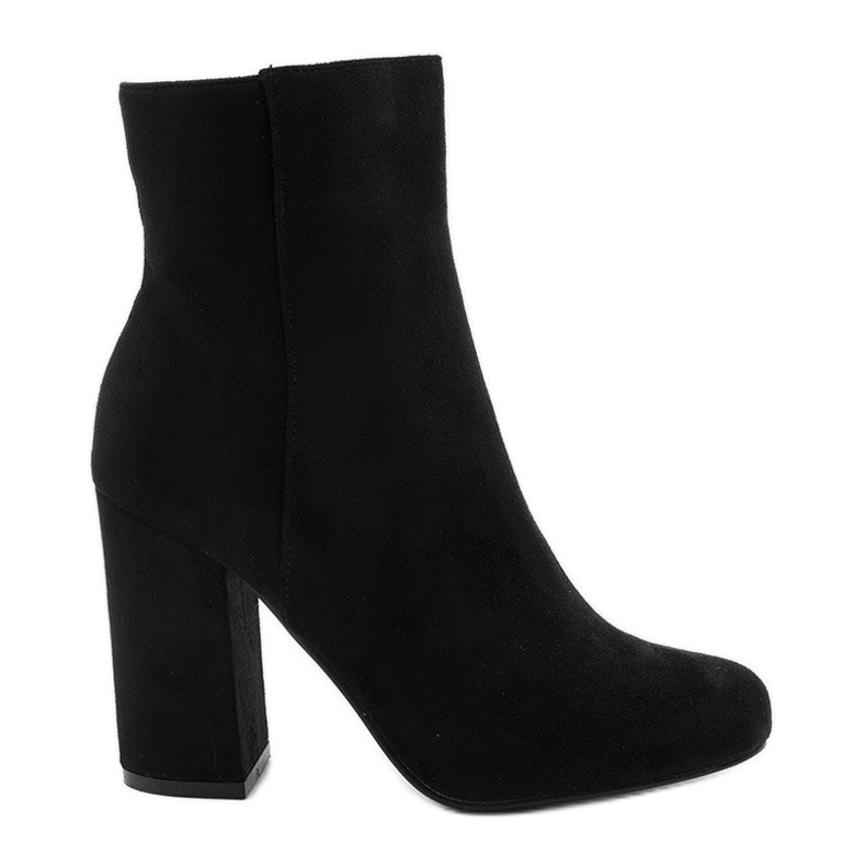 Botines de ante negro en el poste Wenonah
