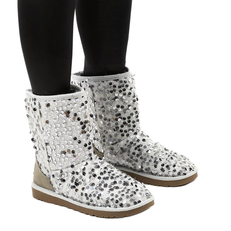Botas aislantes plateadas emu Stouteyes plata