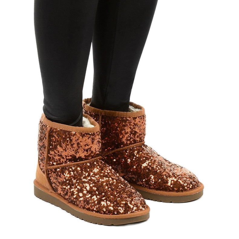 Botas marrones con aislamiento, emu Autumnsnow marrón