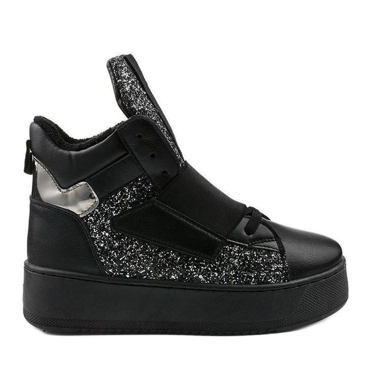 Botas negras con aislamiento de Hentevar negro plata