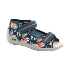 Calzado infantil befado amarillo 350P013 azul marino azul naranja gris