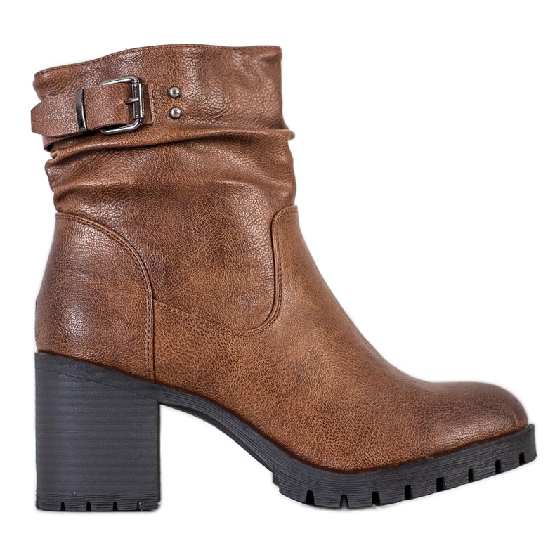 SDS Botas altas con aislamiento marrón SDS Botas altas con aislamiento marrón