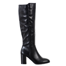 Botas negras de Sergio Leone negro
