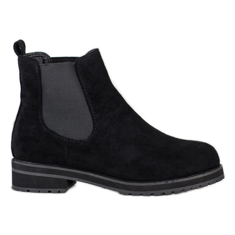 Marquiz Cómodas botas Chelsea negras negro