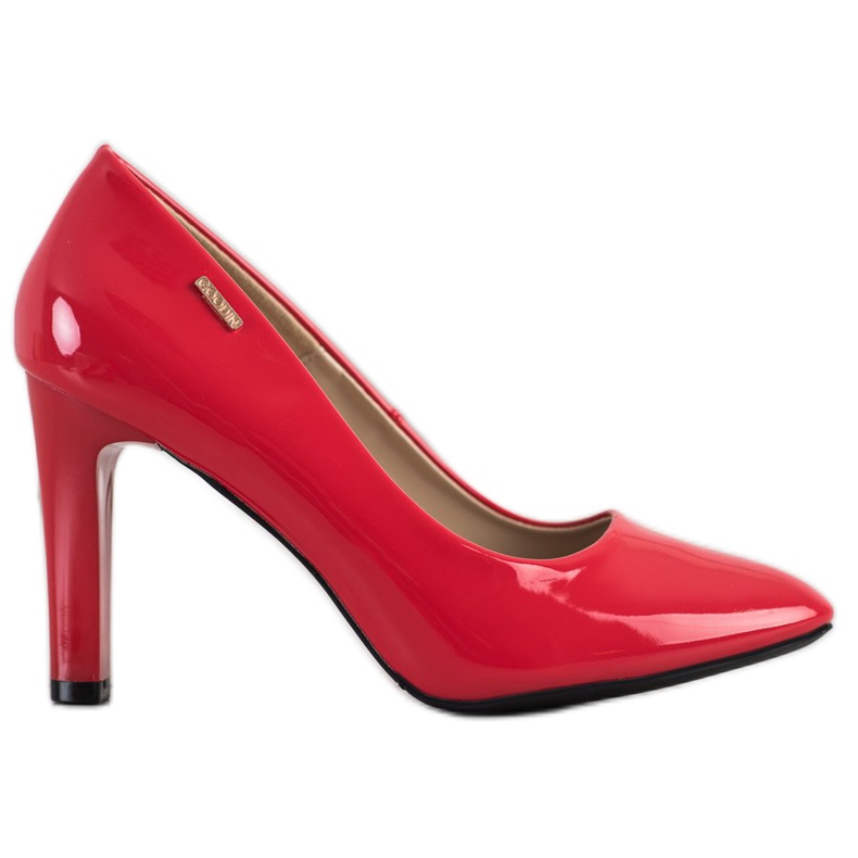 Goodin Bombas De Tacones Altos rojo