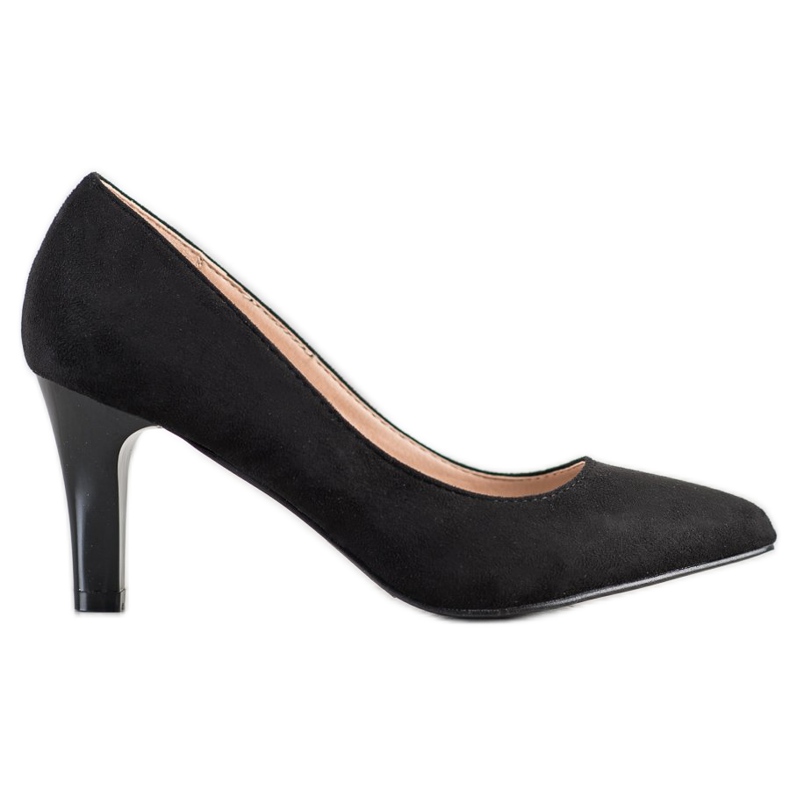 Goodin Bombas de gamuza negro