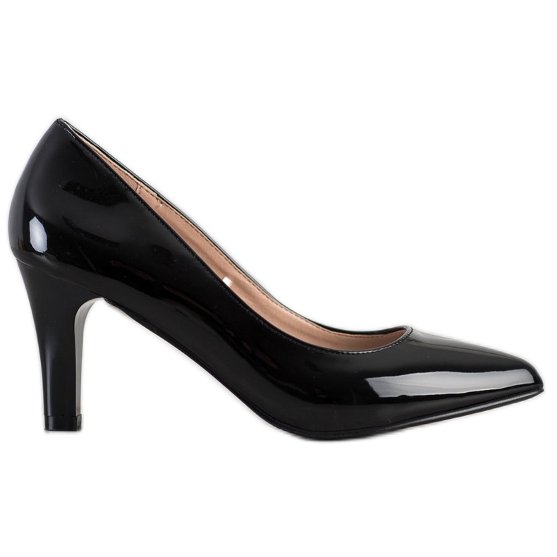 Goodin Bombas lacadas negro