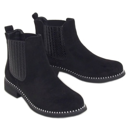 Botines Chelsea negros, ante negro HQ231 Negro Botines Chelsea negros, ante negro HQ231 Negro