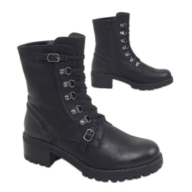 Botas militares negras 361 Black negro
