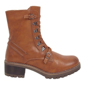 Camel 361 Botas militares camel marrón