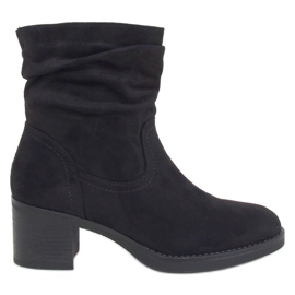 Botas negras de tacón 6341 Black negro