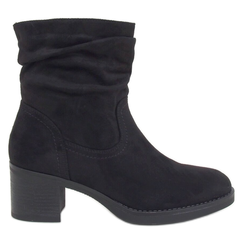 Botas negras de tacón 6341 Black negro