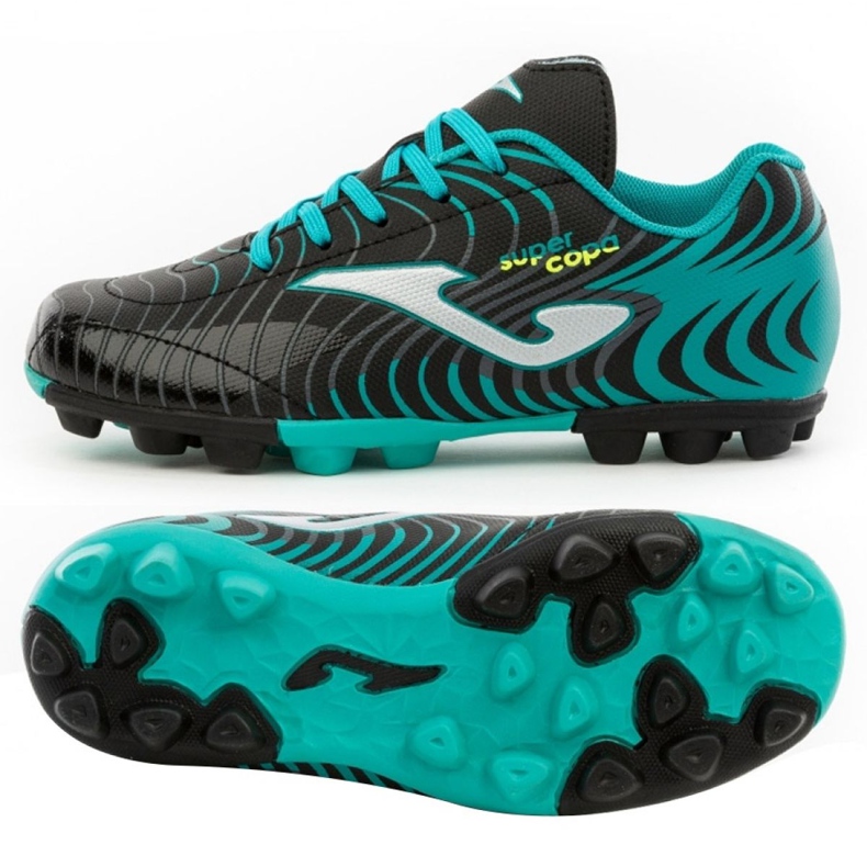 Botas de fútbol Joma Super Copa 2001 Fg Jr SCJW.2001.24 multicolor negro Botas de fútbol Joma Super Copa 2001 Fg Jr SCJW.2001.24 multicolor negro