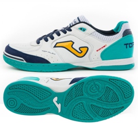 Botas de fútbol Joma Top Flex 2032 Tf M TOPW.2032.TF azul marino, blanco, verde blanco