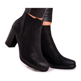 Botas De Tacón Sergio Leone Suede Black BT311 negro Botas De Tacón Sergio Leone Suede Black BT311 negro