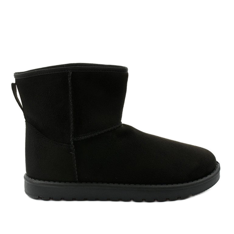 Botas negras aisladas tipo emu Loraven negro