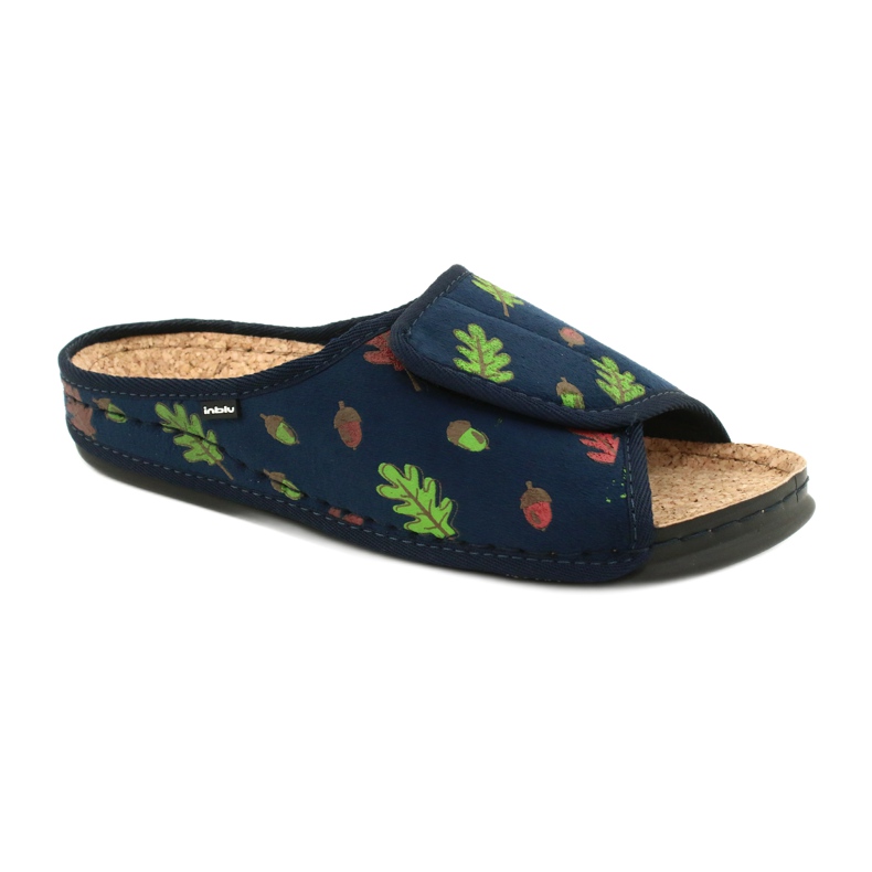 Zapatos de mujer Inblu 155D115 azul marino verde